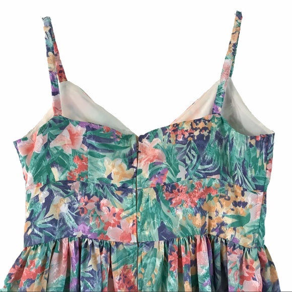 Golden Girls XO Betty White XO Vintage Medium - Large Floral Dress Flowy Skirt - Picture 7 of 9